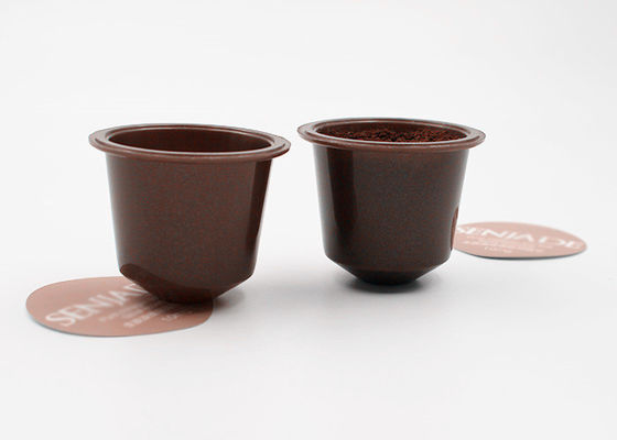 کپسول های قهوه فوری فنجان کباب فوری فنجان پلاستیکی 7 گرم در بسته بندی رنگی سفارشی